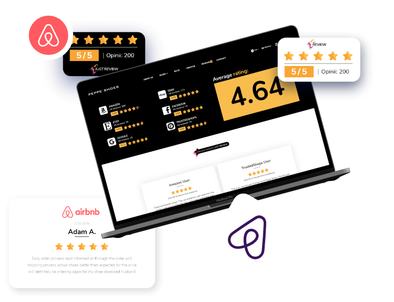 Widgets for Airbnb Reviews – WordPress plugin