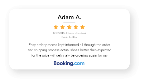 review from booking