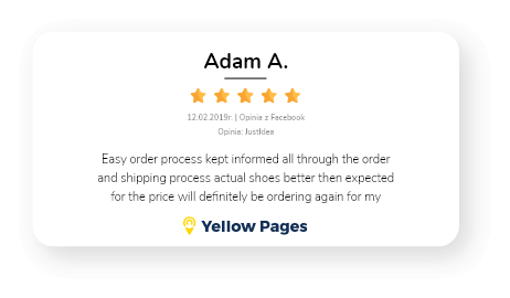 review from yellow pages